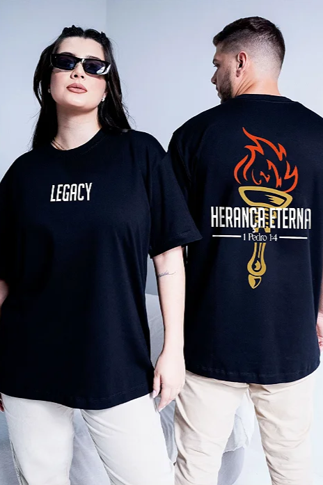 CAMISETA OVERSIZED - HERANÇA ETERNA