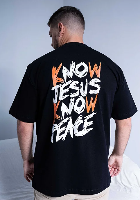 CAMISETA OVERSIZED - KNOW JESUS